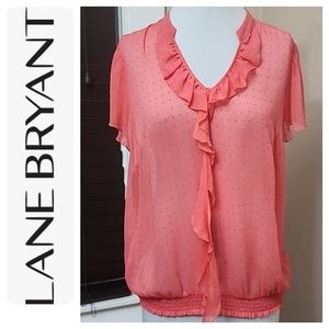 Lane Bryant Sheer Blouse